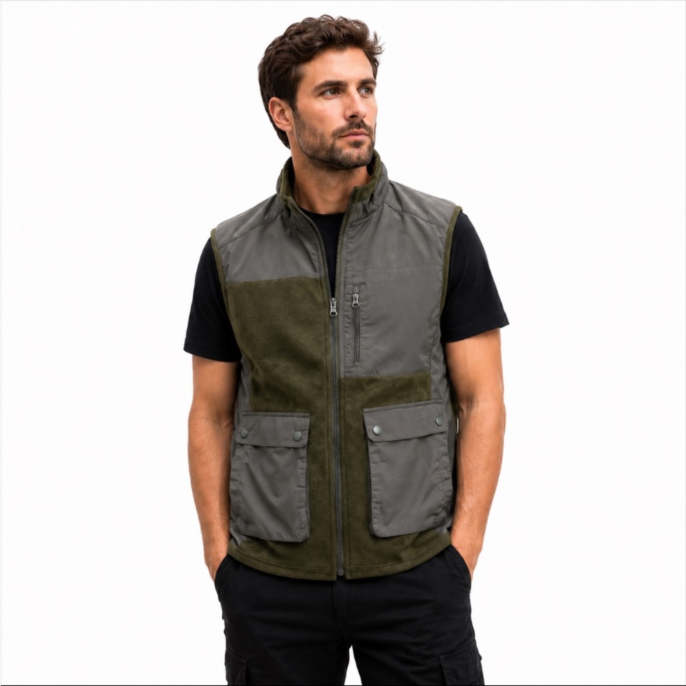 💥🆕💥 F/X FUSION Olive Two-Tone Utility Vest Size: medium